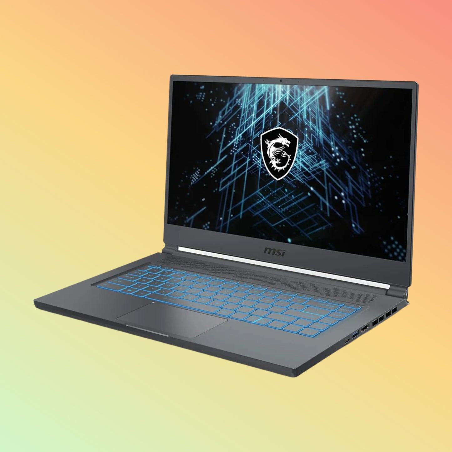 MSI THIN GF63 12UCX Gaming Laptop - 12th Gen i5-12450H, 8GB, 1TB SSD, NVIDIA GeForce RTX 2050 4GB, 15.6" FHD