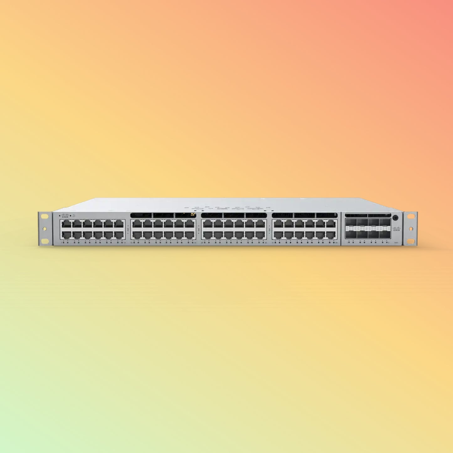 CISCO Meraki MS390 Switch - 256 Gbps Switching capacity, Throughput up to 190.48 Mpps, 822W PoE Capability, 48 x UPOE RJ45