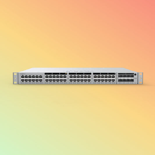CISCO Meraki MS390 Switch - 256 Gbps Switching capacity, Throughput up to 190.48 Mpps, 822W PoE Capability, 48 x UPOE RJ45