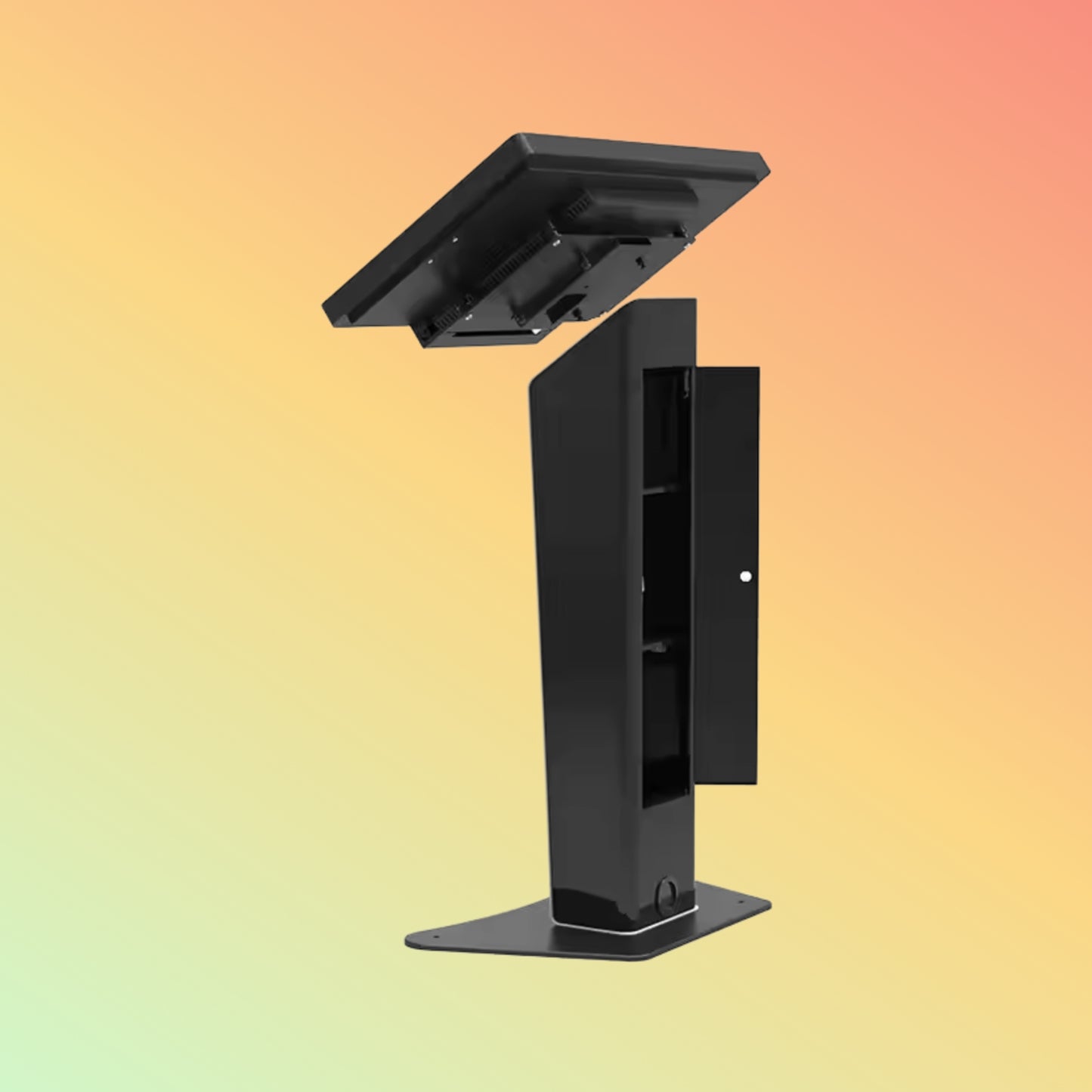 MAKEN 32 Inch Floor Standing Self Touch Screen Interactive Information Kiosk For Library/Exhibition Hall