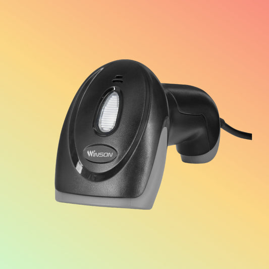 Windson WNL-5000g Wired 1D Laser Scanner Warehouses Handheld Barcode Scanner with Stand