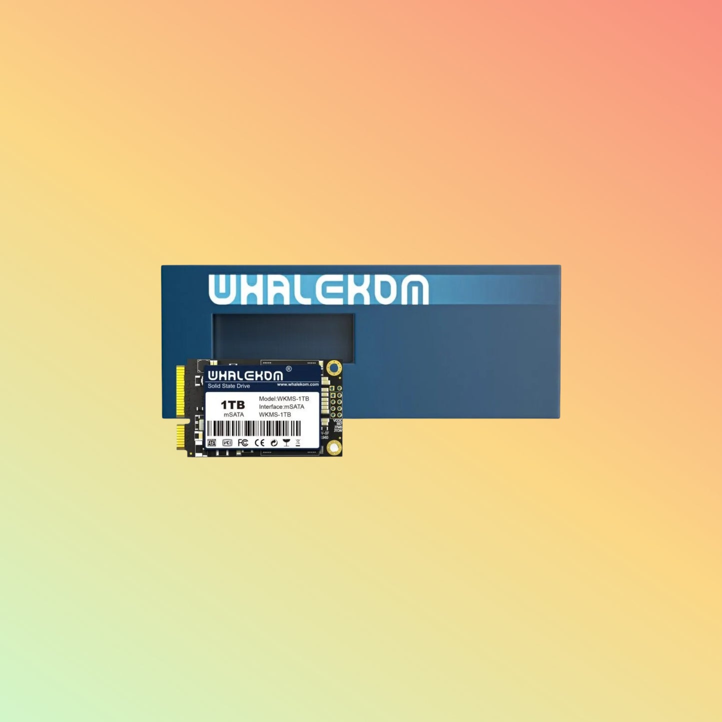Whalekom WKMS-1TB MSATA SSD – 1TB Solid State Drive