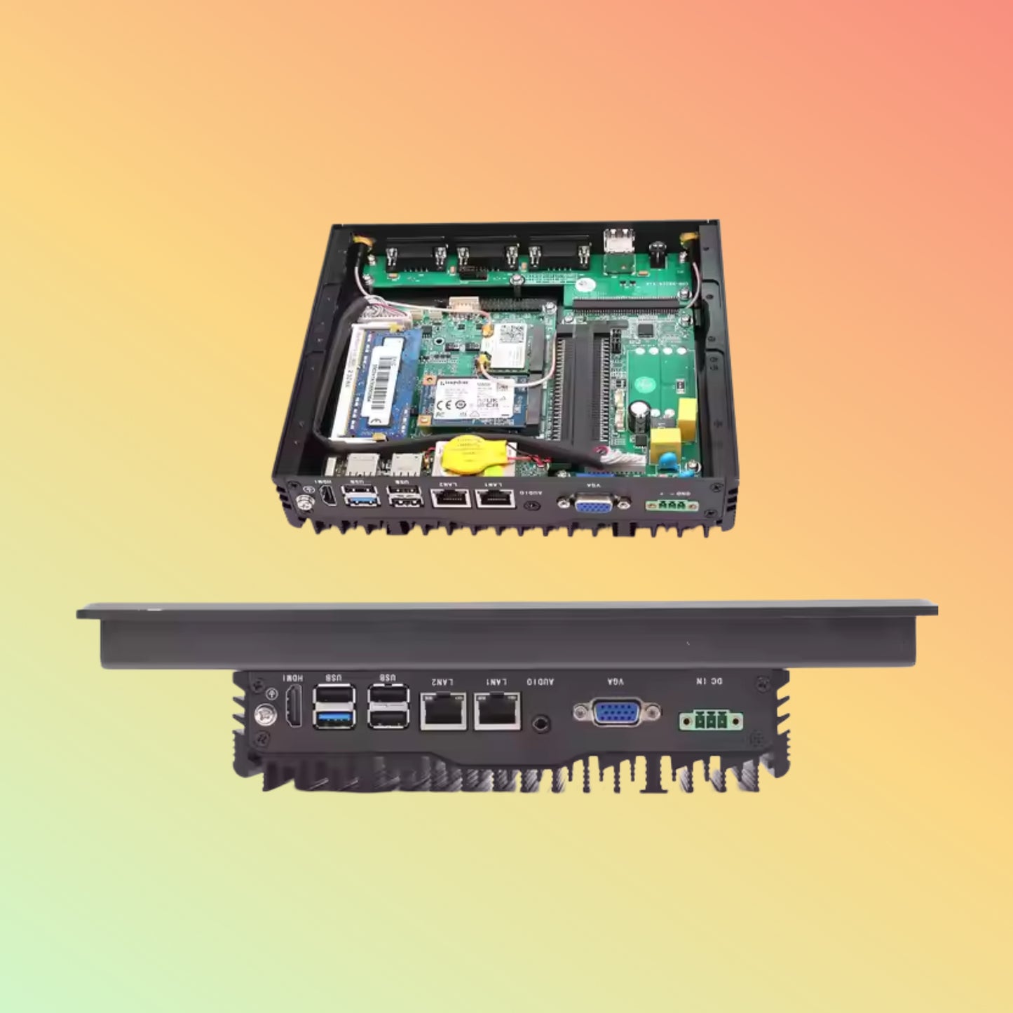 IP65 Fanless Industrial Touch Panel PC