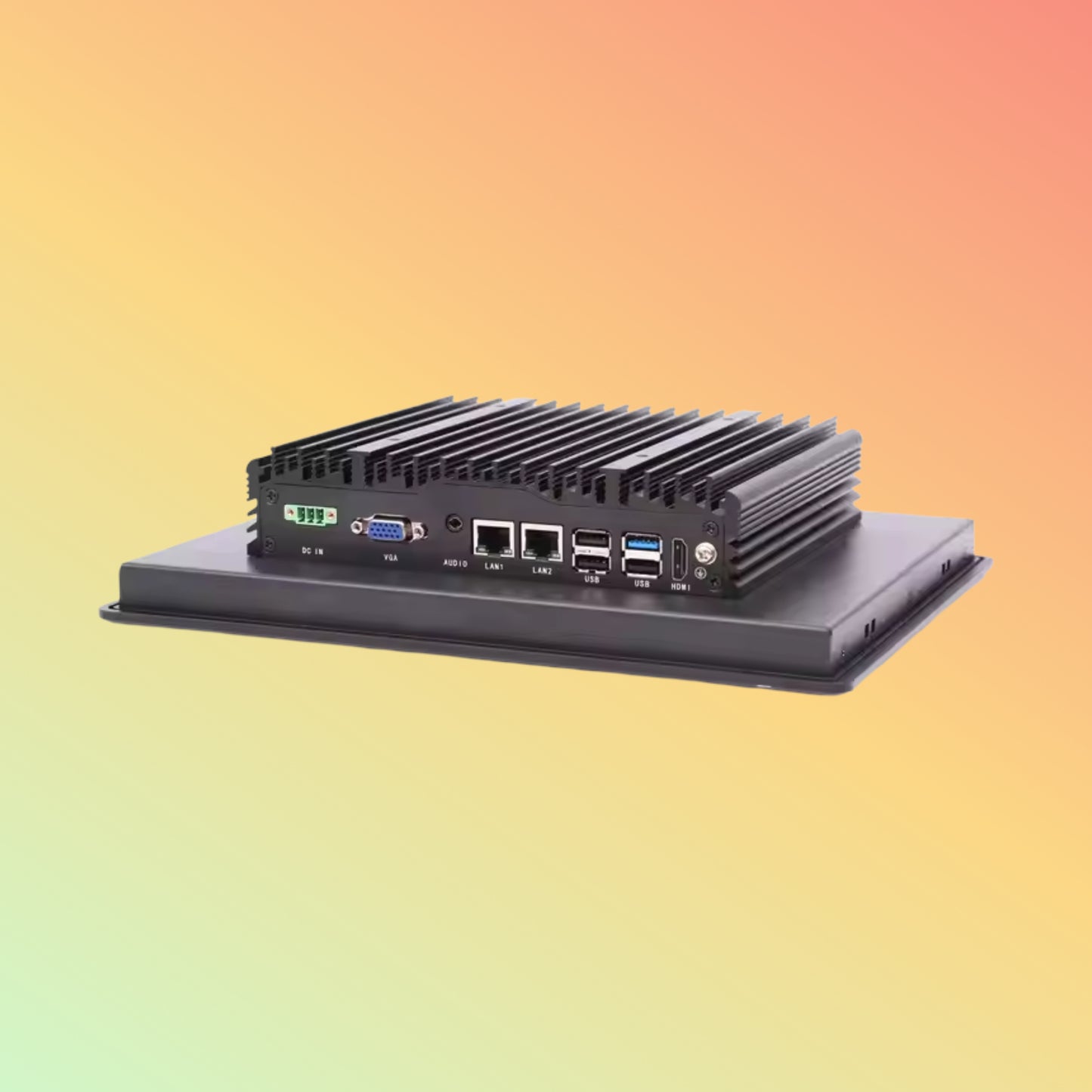 IP65 Fanless Industrial Capacitive Touch Panel PC