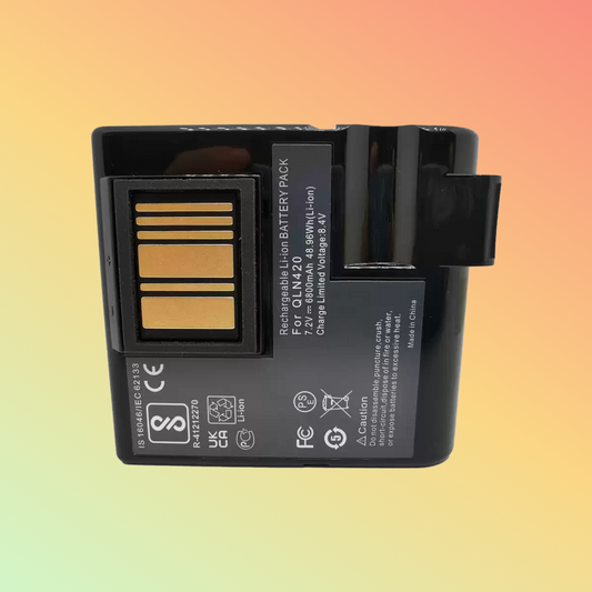 Batterea 7.2V 6800mAh replacement battery for Zebra QLN420 & ZQ630 mobile printer,li-ion battery