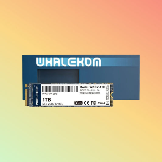 Whalekom WKNV-1TB M.2 PCIe NVMe SSD – 1TB Solid State Drive