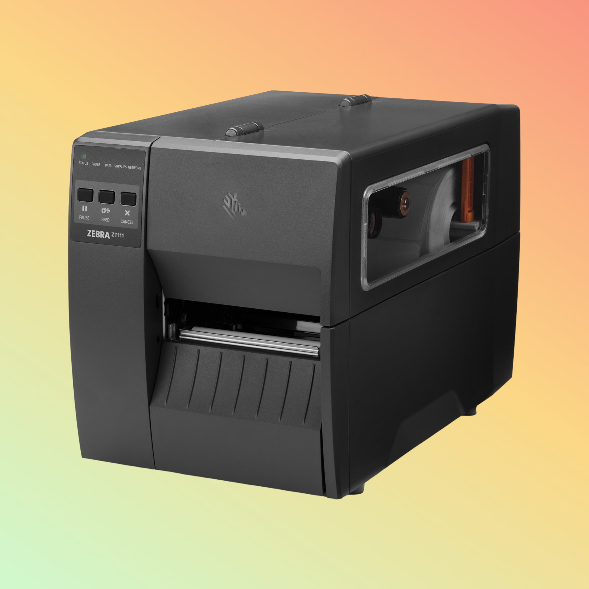 alt="Zebra ZT111 Industrial Barcode Printer with High-Speed Printing Capability"