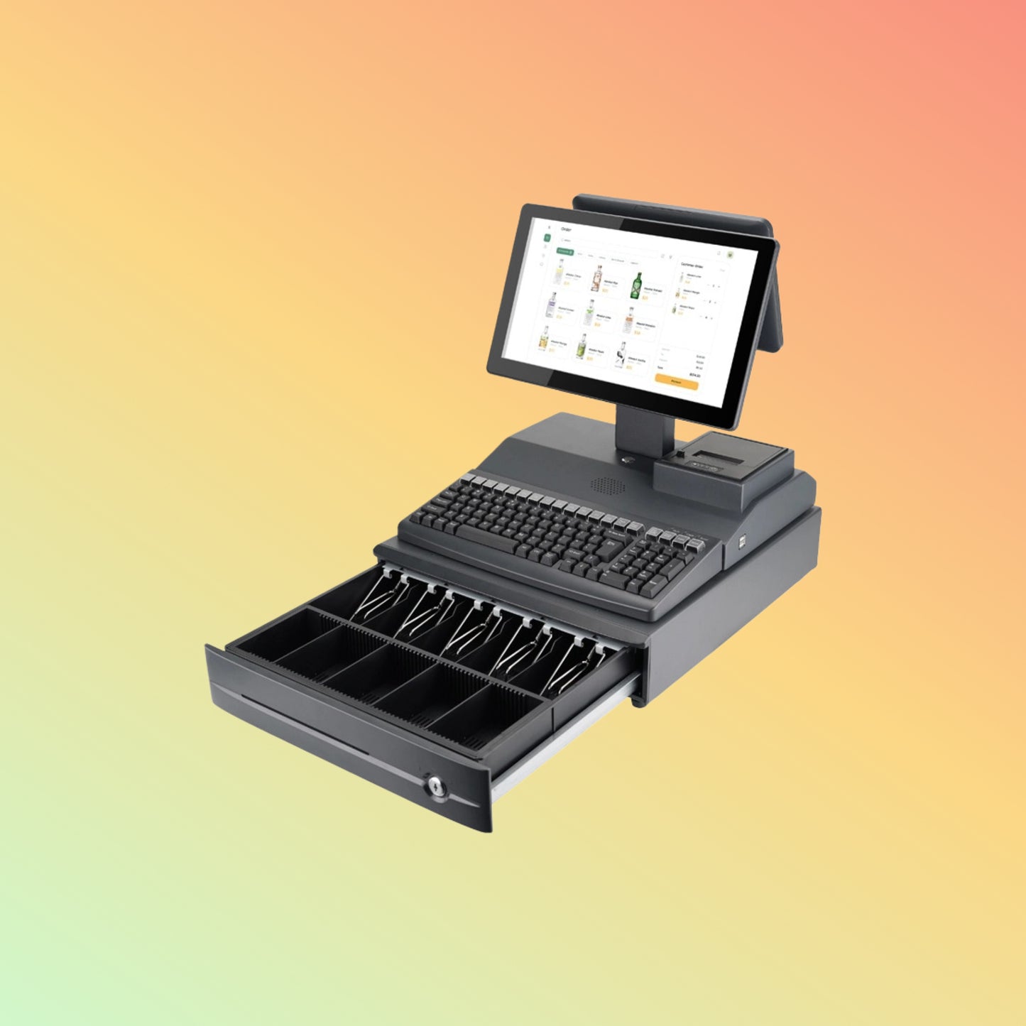 LICON 15.6inch cash register pos machine