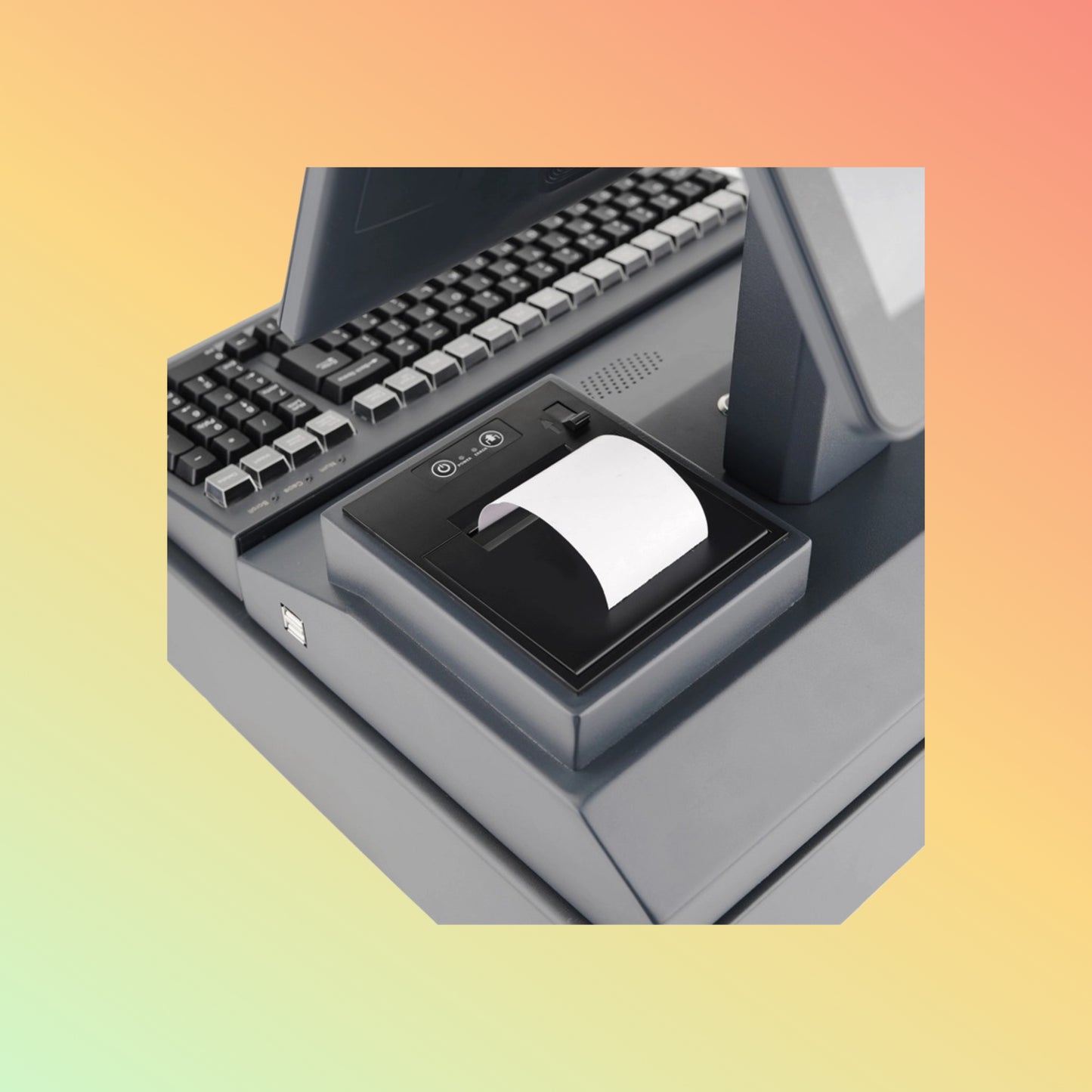 LICON 15.6″ All-in-One POS System w/ Cash Register & 58mm Printer