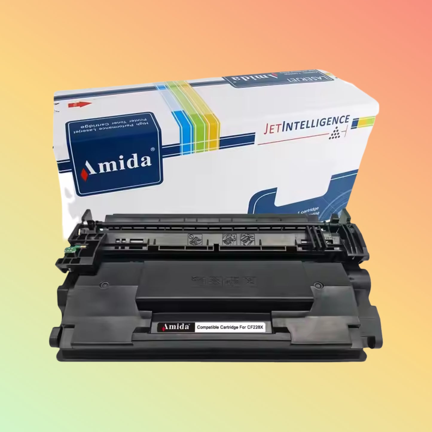 Amida Toner CF258X CF259X CF276A 59X 76X 58X Compatible Toner Cartridge Without Chips