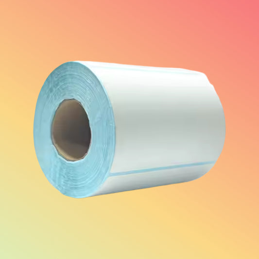 Manufacturer Blank Waterproof 40x60 Direct Strong Adhesive Thermal Address Waybill Sticker for Shipping Thermal Label Rolls