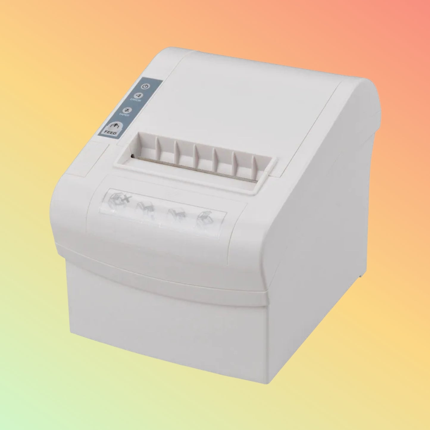 ZYWELL ZY806 desktop 3inch bluetooth thermal receipt printer 80mm white billing machine ticket printer Desktop 80 Receipt Printer