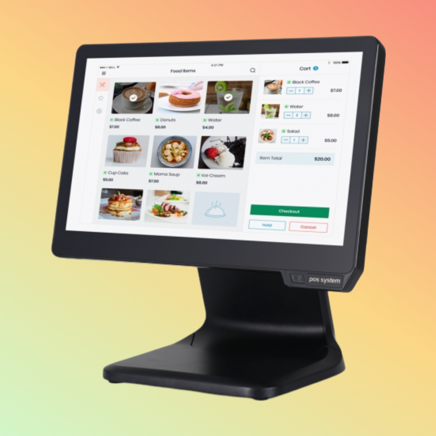 Matsuda ST9800 15.6" Single Screen POS System