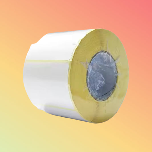 Factory Hot Selling Thermal Shipping Waybill Barcode Label Compatible for Direct Printing 40x30 Thermal Label Rolls