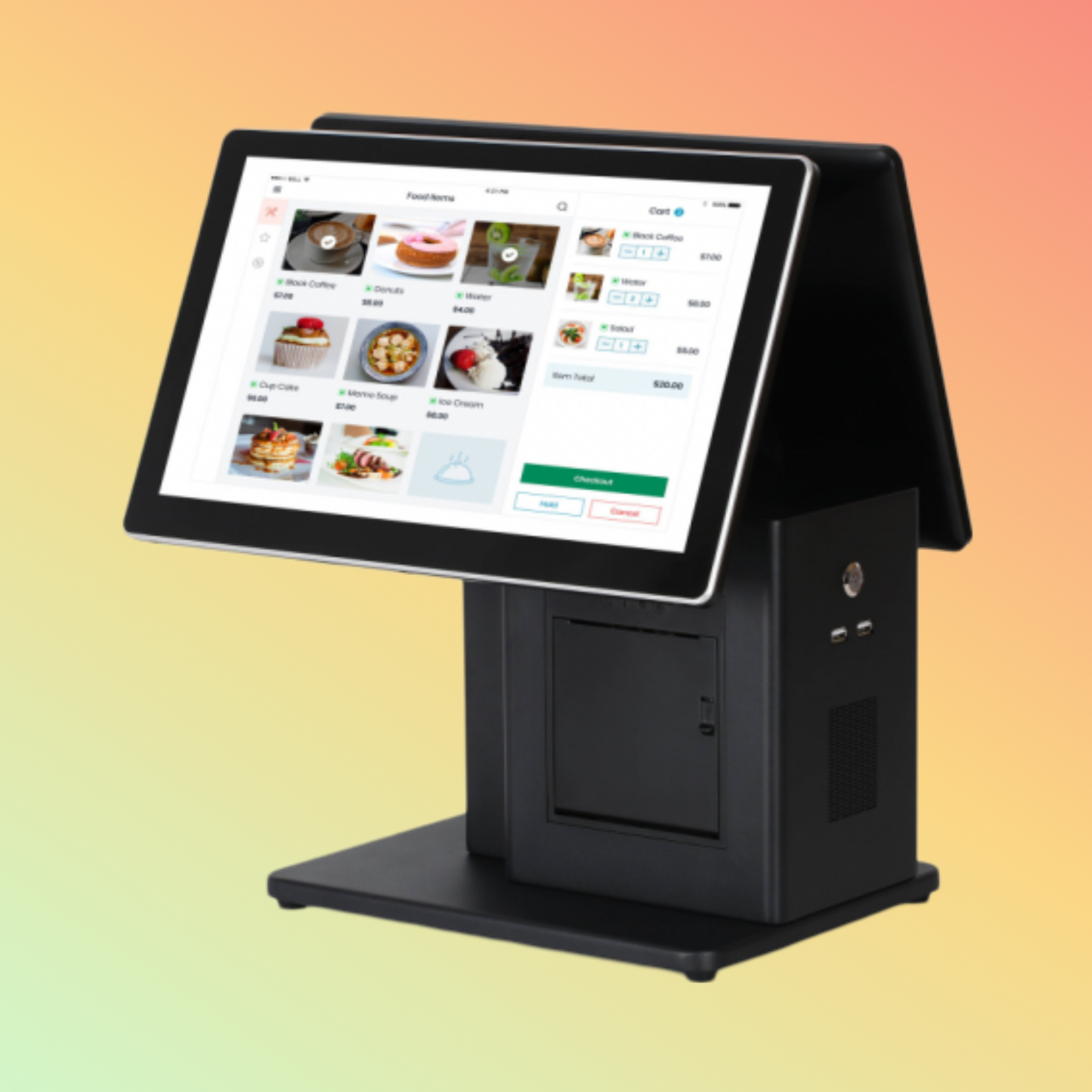 Matsuda ST9200F 15.6inch POS HARDWARE with Printer