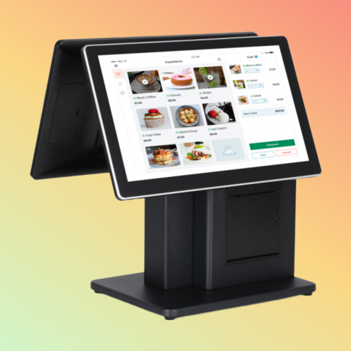 Matsuda ST9200F 15.6inch POS HARDWARE with Printer