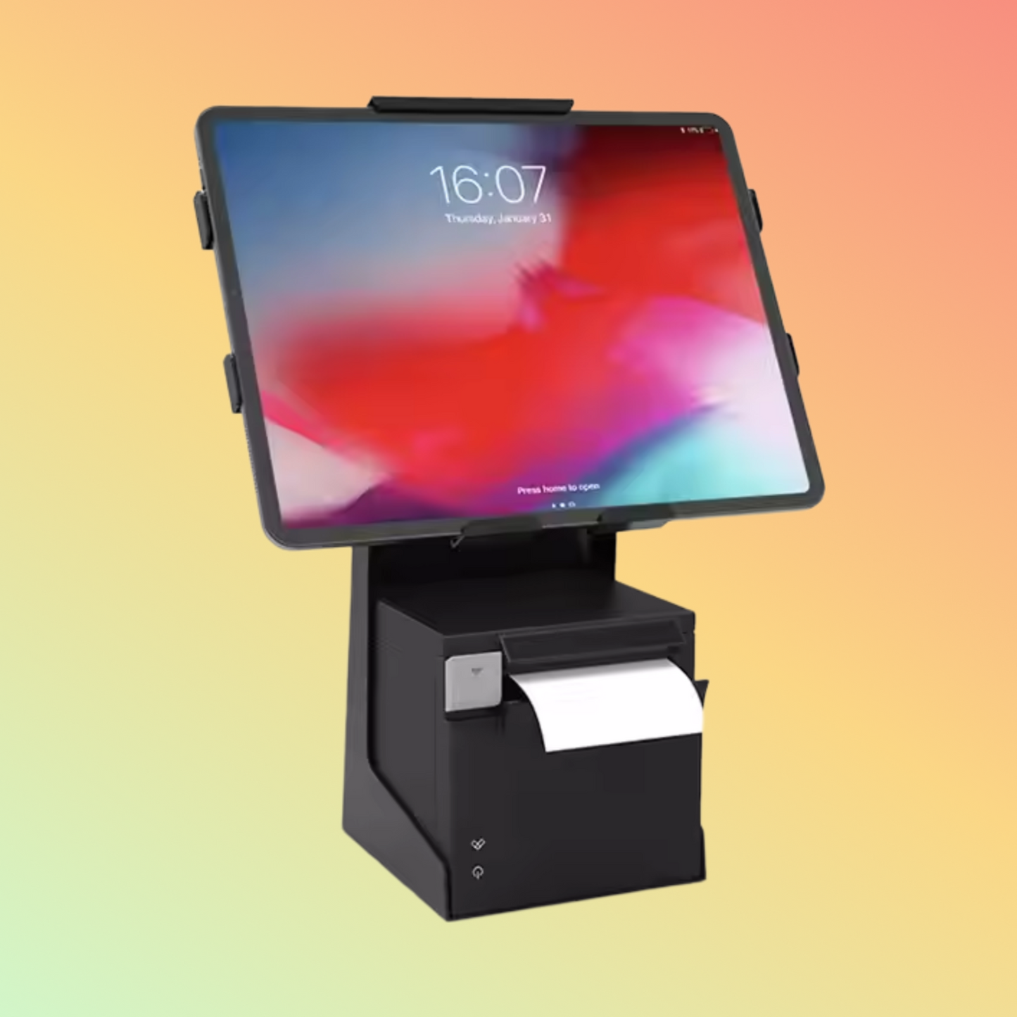MAKEN PS-2010 Pos Terminal Display Stand Flexible Tablet Fitting Tablet Pos Stand For 9.7''-12.9''