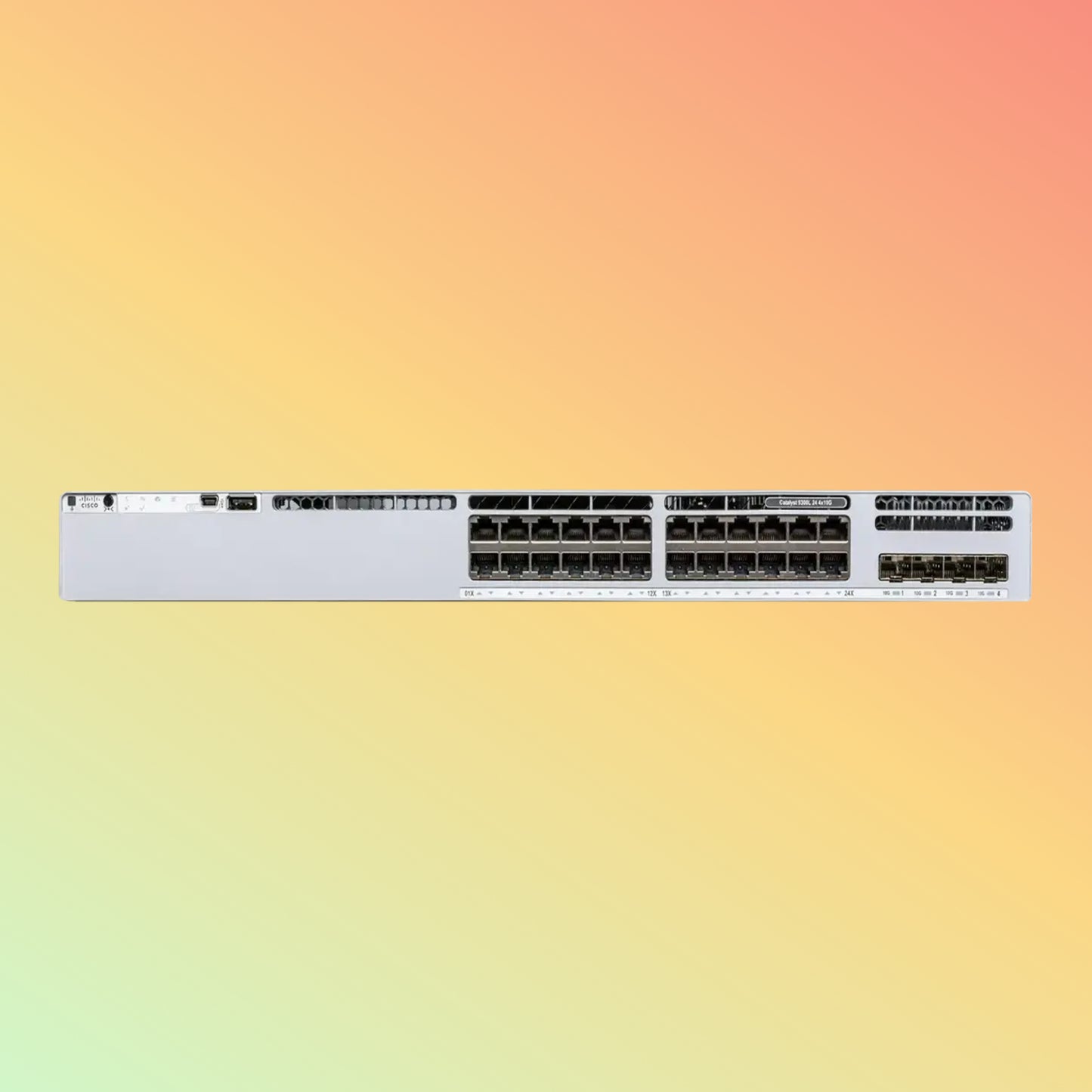 CISCO Meraki C9300L – 128Gbps, 24xRJ45, 4xSFP+ Uplink