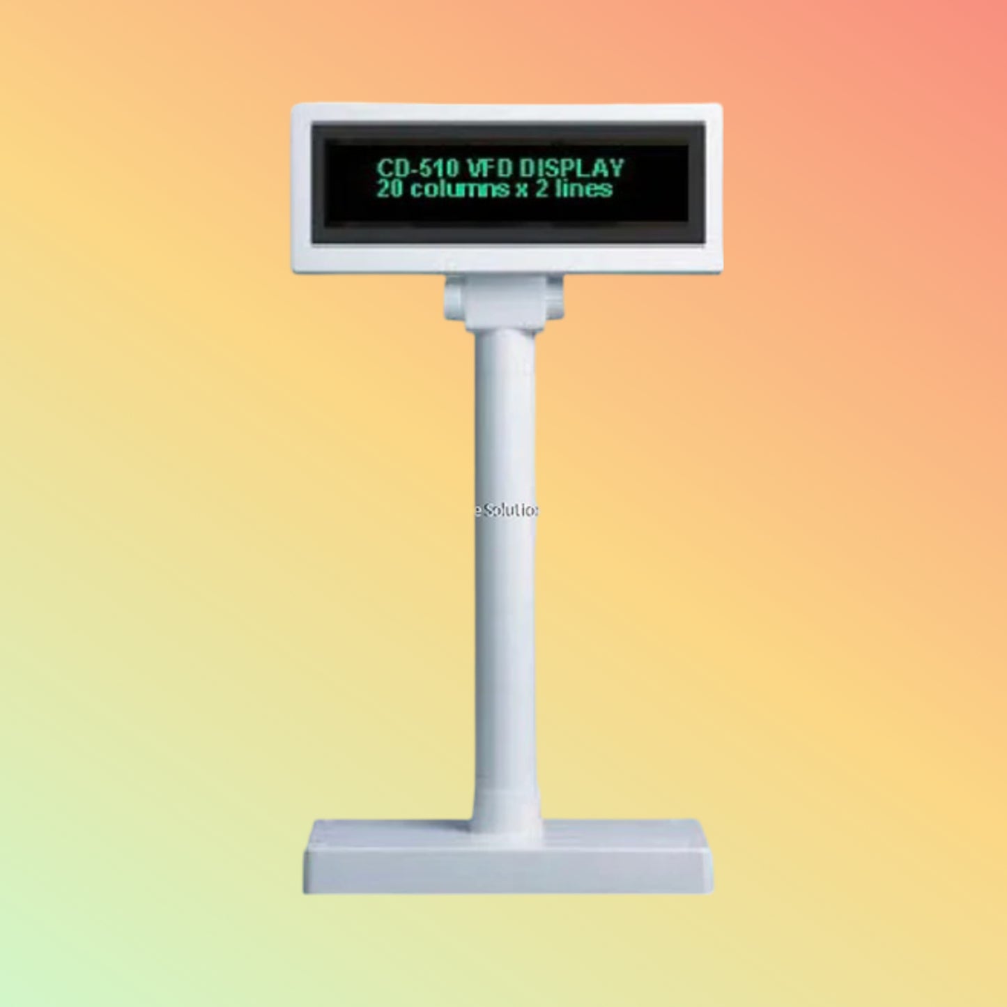 EasyPos 2 lines x 20 Columns Fluorescent display USB With USB ( White )