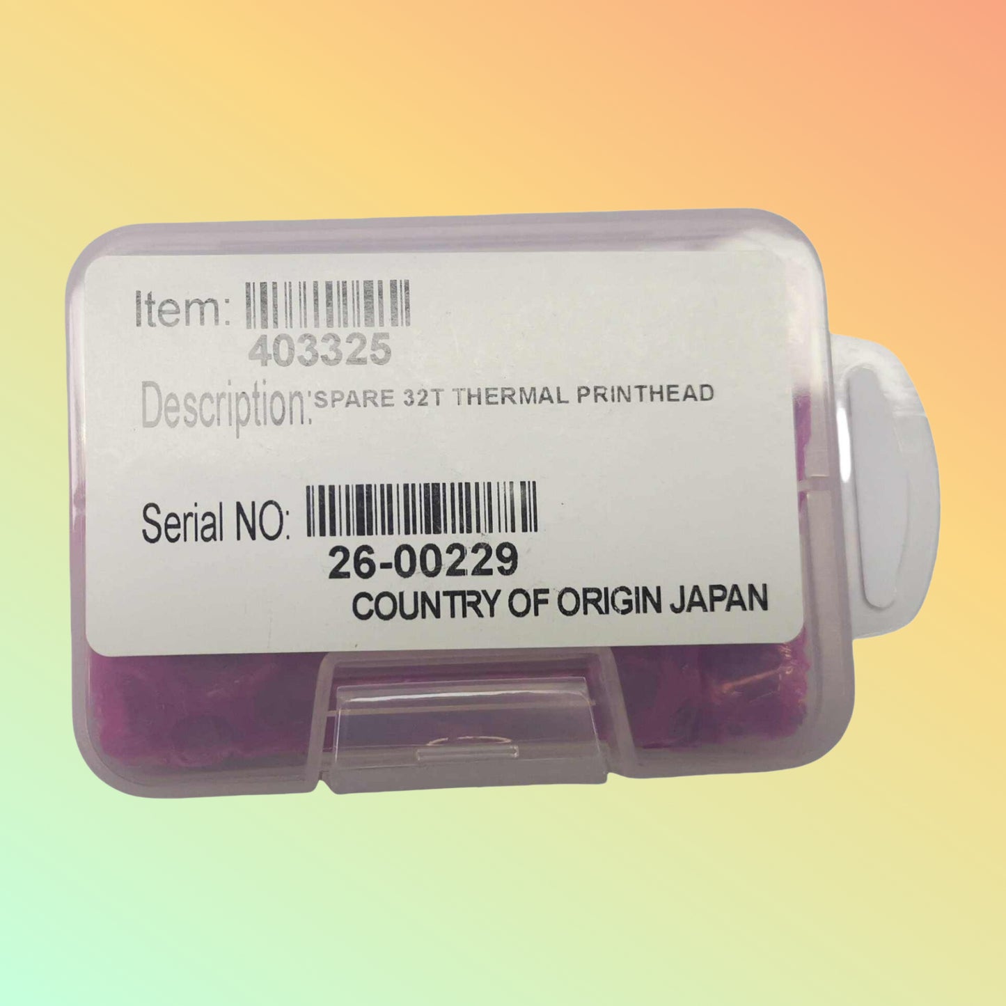 Videojet 403325 300DPI Printhead 32mm