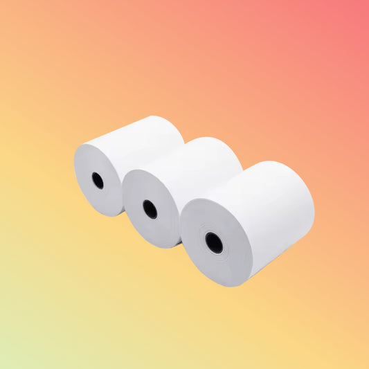 2 Days Quick Proofing 80mm 57mm Printed 80 Gsm Thermal Pos Paper Roll Billing Roll 80x80