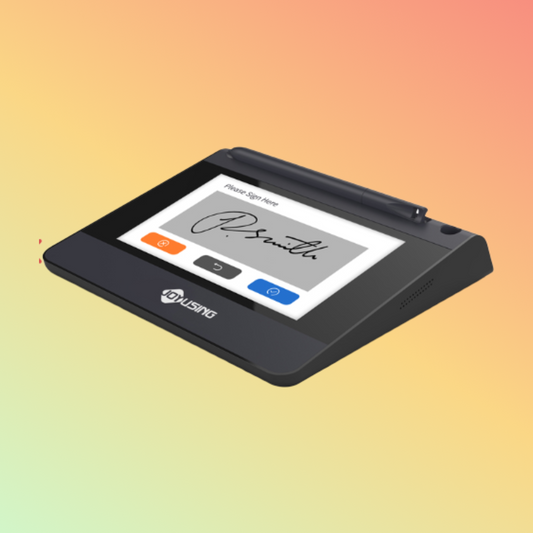 Joy Using Advanced Color LCD Signature Pad SP550