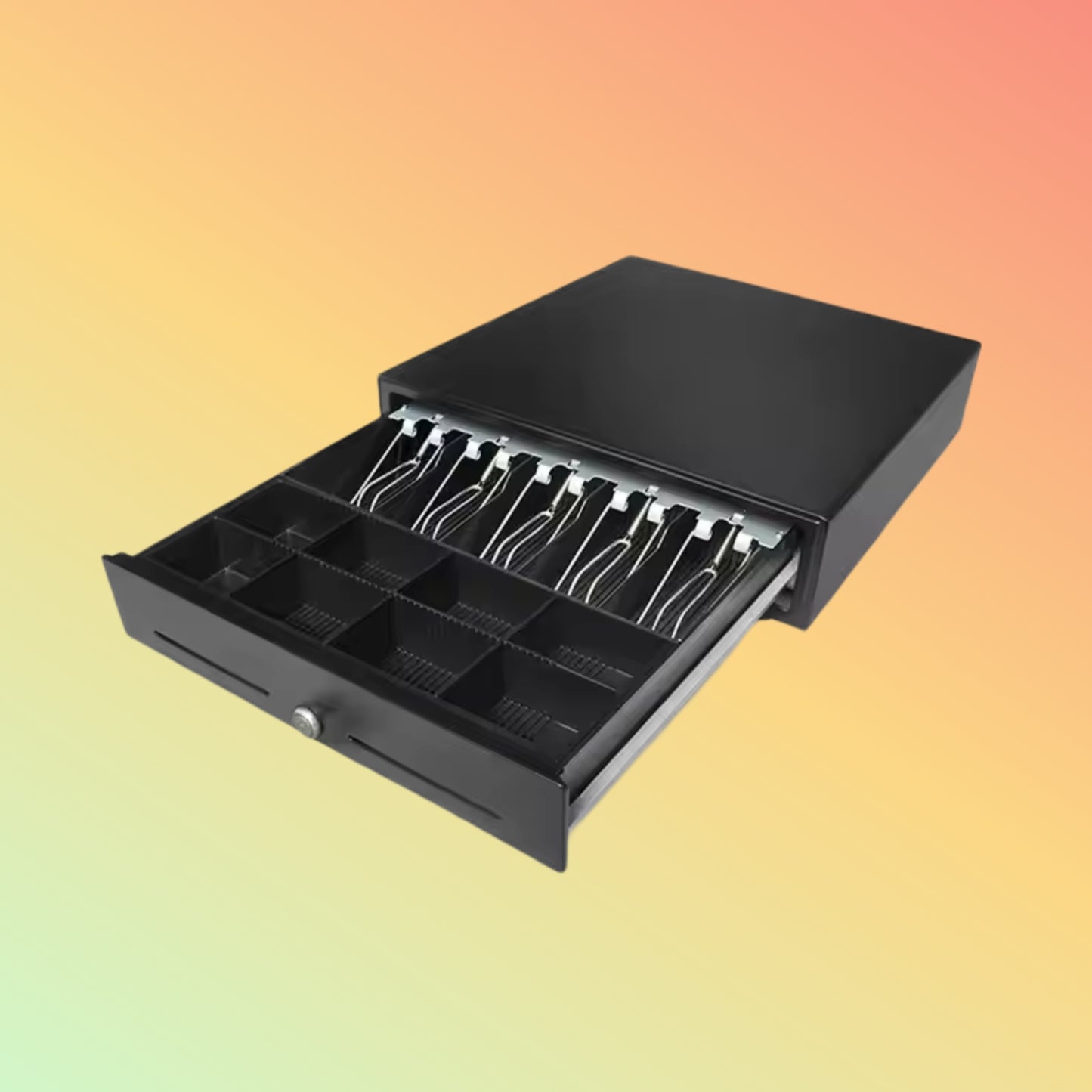 MAKEN 5Bill 8 Coins China Manufacturers Key Lock Electronic Pos USB Cash Drawer MK-410