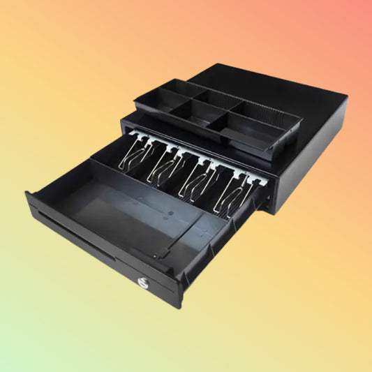 MAKEN CK-410 Supermarket Money Collecting RJ11 Stainless Steel Cash Drawer For Cashier Machine