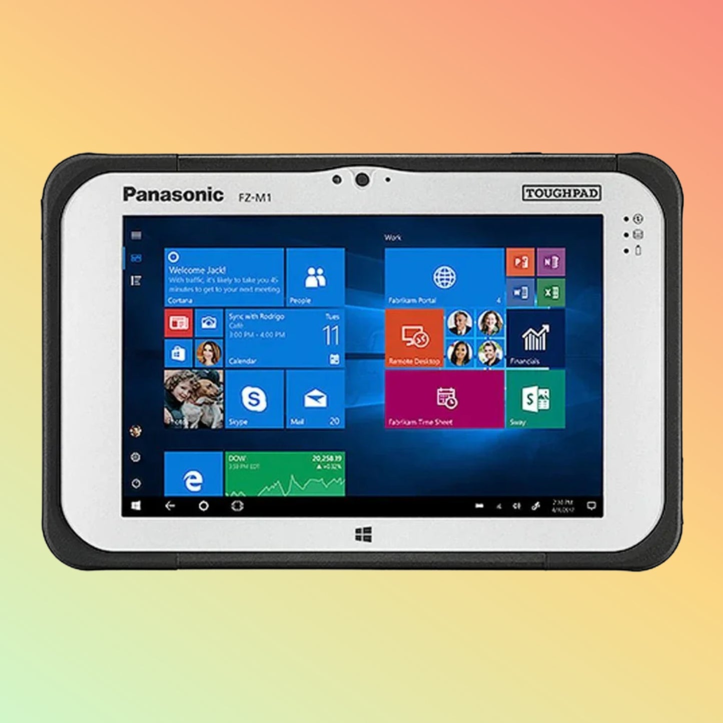 Panasonic Toughpad FZ-M1JG50-TE, 7" WXGA, Intel Core i5-7Y57
