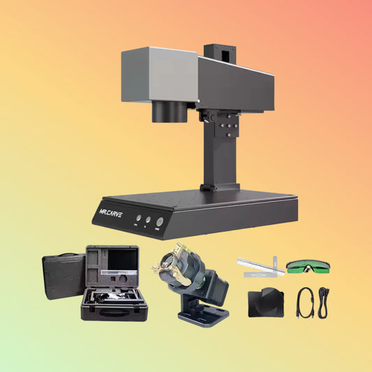 DAJA M1 Pro Fiber Laser Engraver for Metal Nameplate Marking