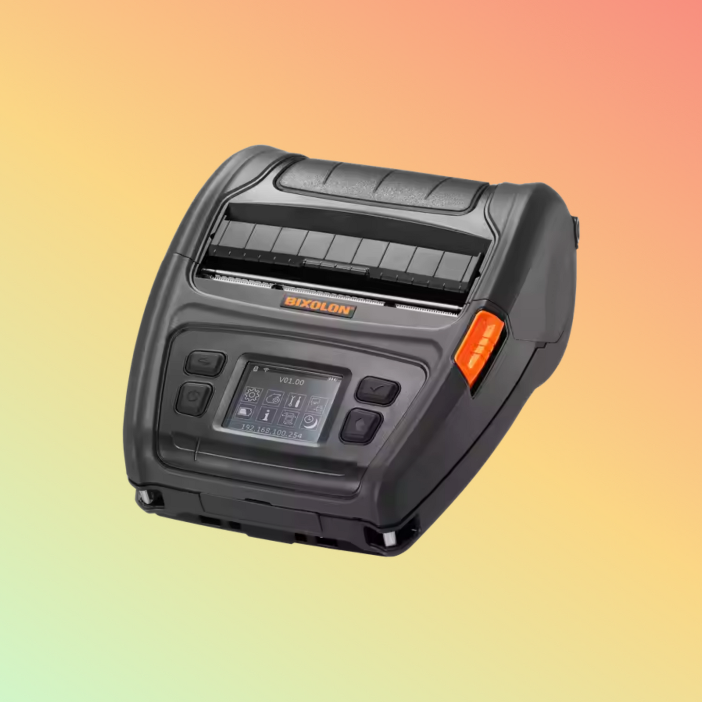 Bixolon XM7-40 Robust 4\" Portable Thermal Printer for Handheld Mobile Working 203dpi Direct Thermal