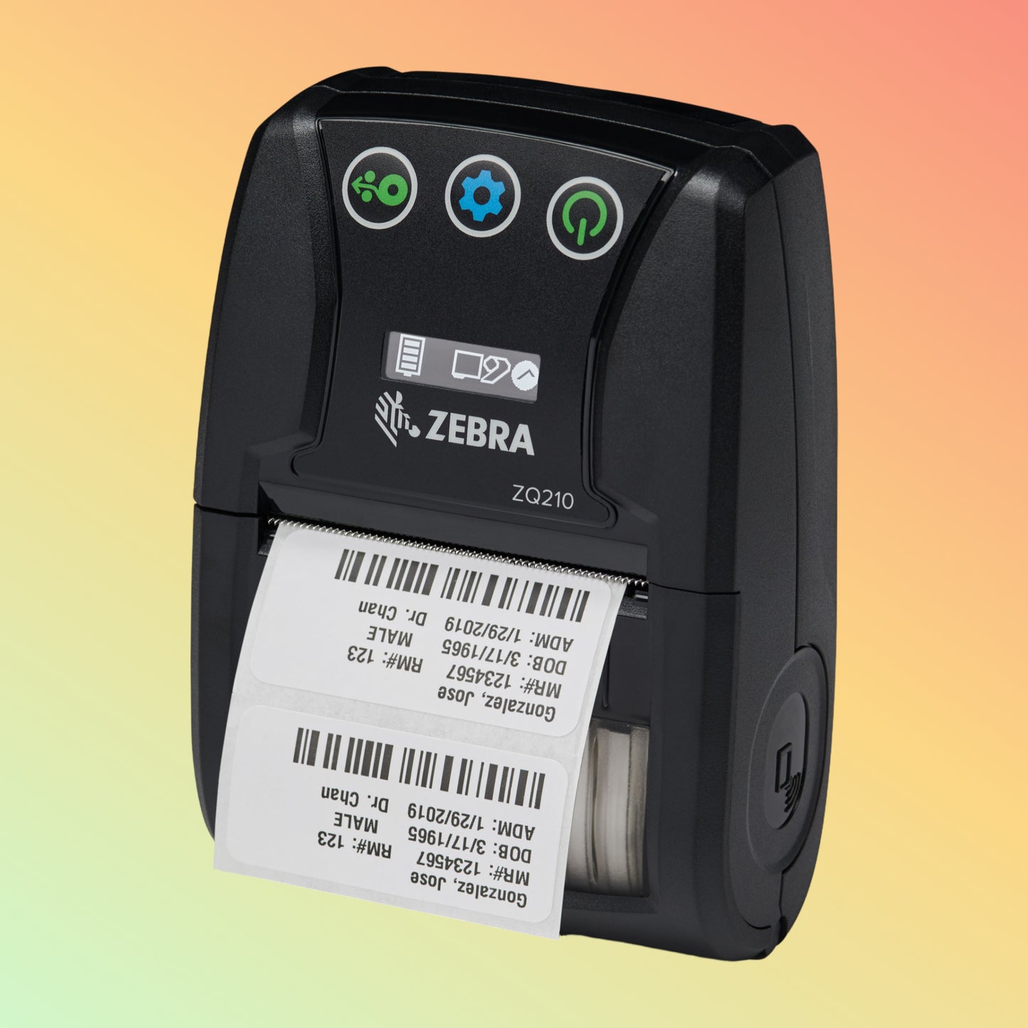 alt="Portable Zebra ZQ200 Printer for Receipts and Tags Anywhere"