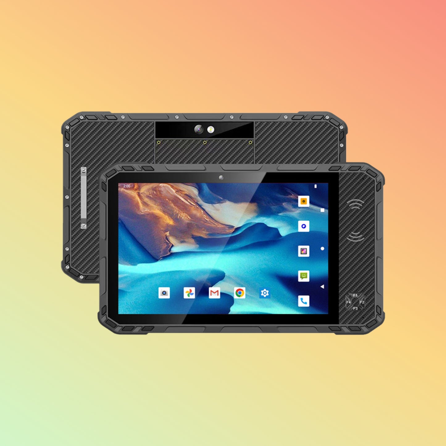 Uniwa R1078 10.1 inch 64GB 10000mAh IP68 Android Rugged Tablet PC