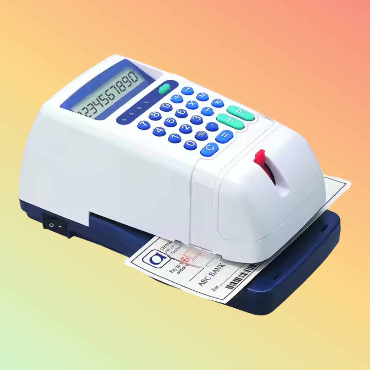 Needtek EC-55 10 Digits Lcd Display Cheque Printer Other Financial Equipment Electronic Checkwriter