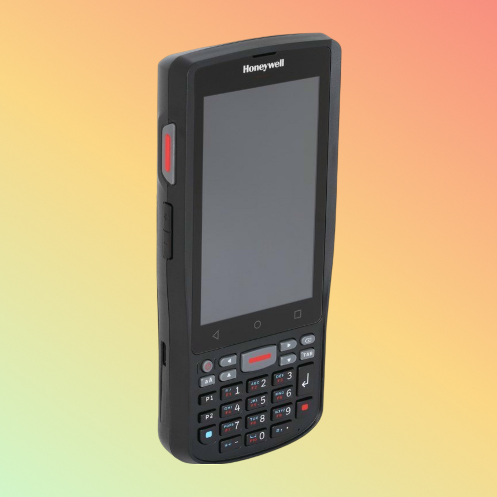 alt="Rugged handheld computer with ergonomic grip, offering wireless connectivity and advanced data processing for field operations and logistics."