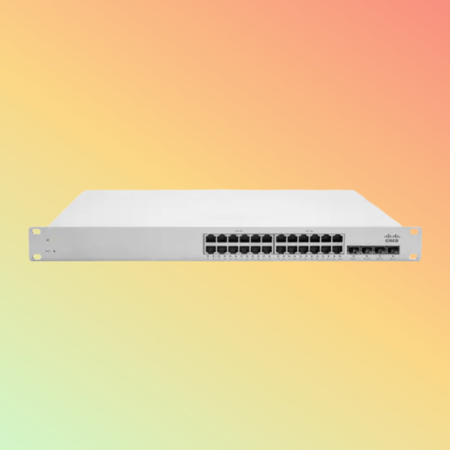 CISCO Meraki MS350 Switch - 128 Gbps Switching capacity, Throughput up to 95.24 Mpps, 24 x RJ45, 4 x SFP+ uplink