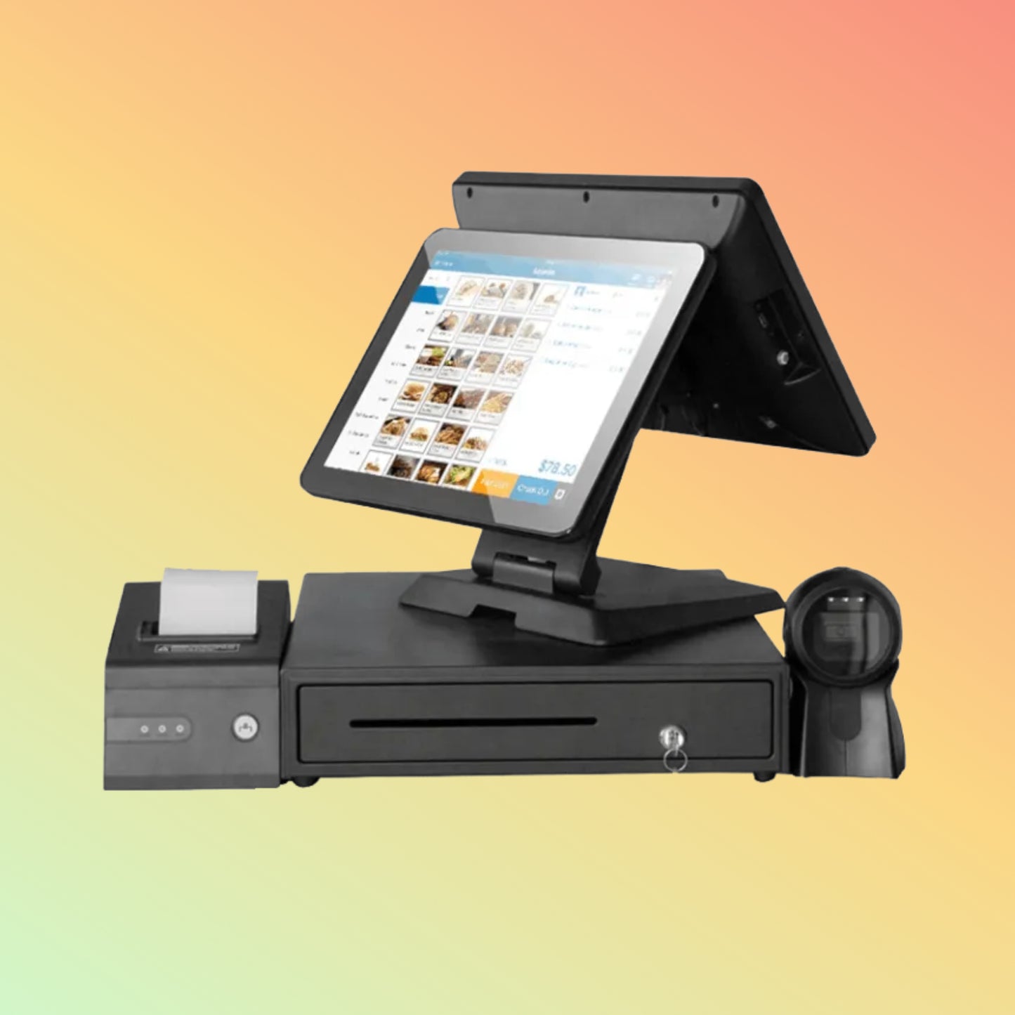 CARAVPOS - Windows pos terminal 15 inch point of sales system terminal touch pos terminal Pos System