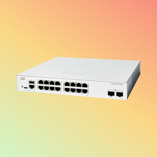 CISCO Catalyst C1300 – 36Gbps, 16xRJ45, 2xSFP, Managed