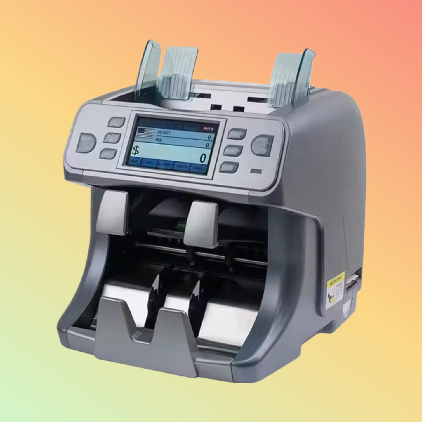 NUMEN automatuic double pocket money counting machine