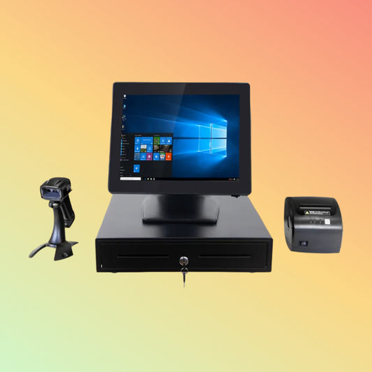 CARAVPOS - Epos Caisse Enregistreuse Complet For Sale Cashier Terminal With Printer Cash Drawer Pos System Pos System