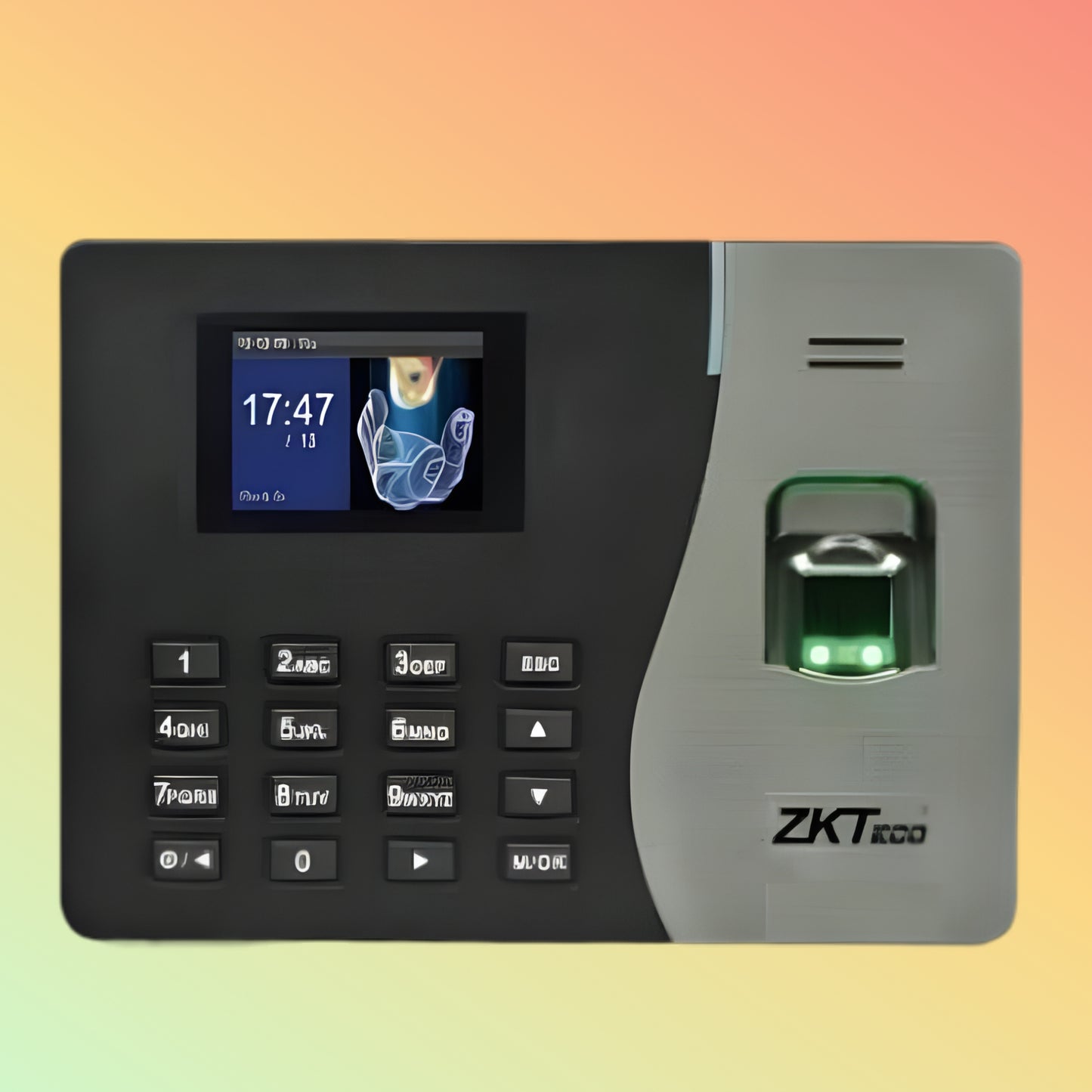 alt="ZKTeco Software U350 for efficient fingerprint time tracking"