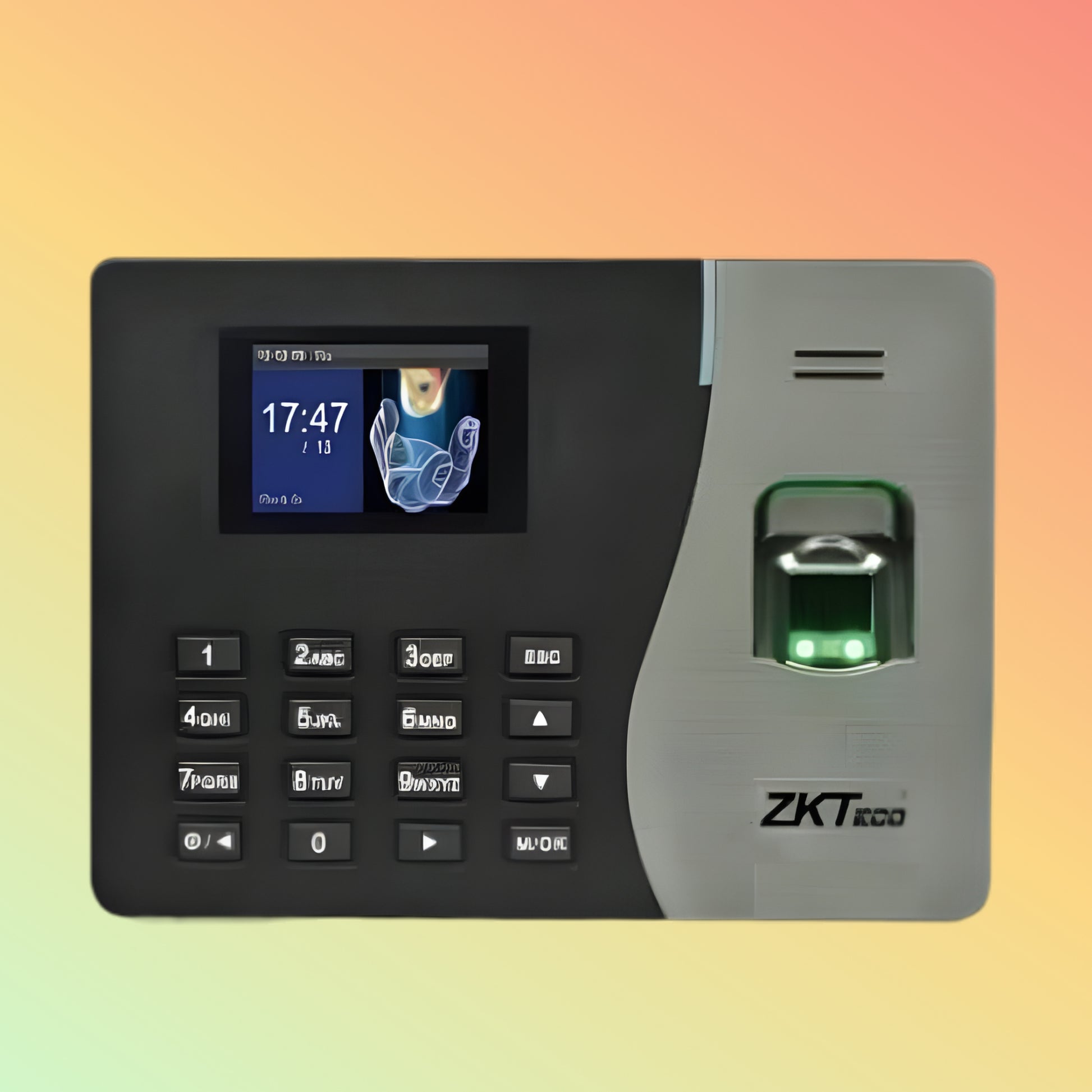 alt="ZKTeco Software U350 fingerprint time and attendance management system"