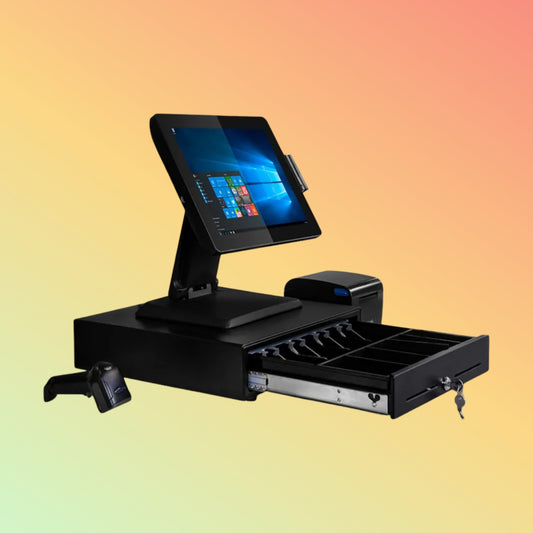 CARAVPOS - Hot Selling 15Inch Commercial Retail Pos System Thermal Printer Pos Scanner Supermarket Sets Pos Pos System