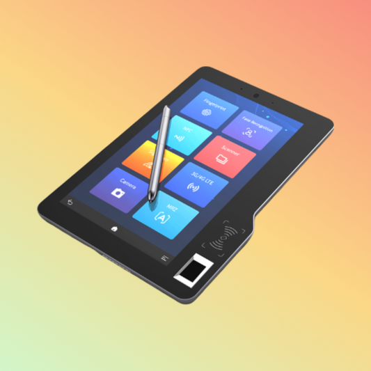 Joy Using 10.1" Powerful Biometric Tablet MT610