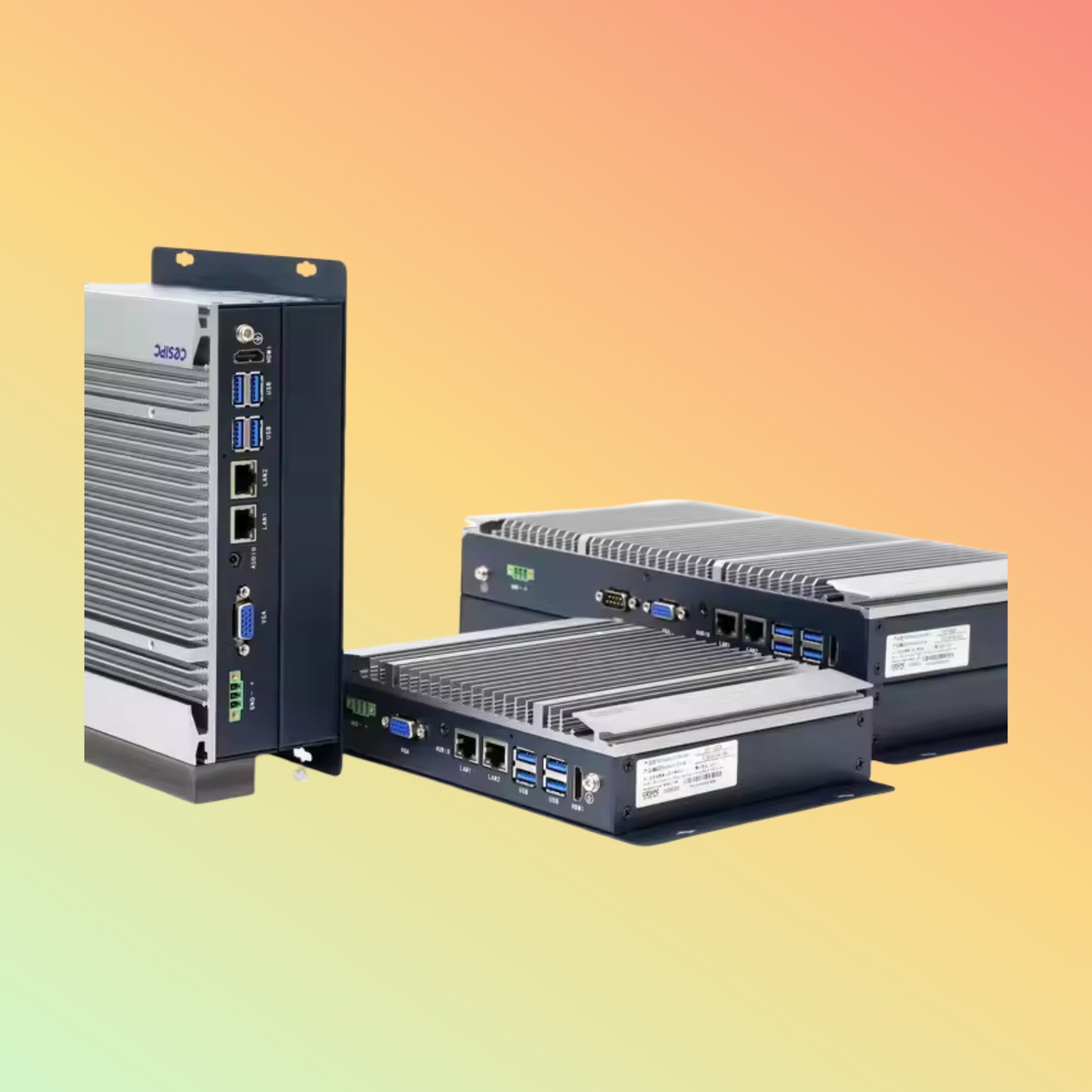 All-in-One Fanless Industrial PC | Core i3–i7