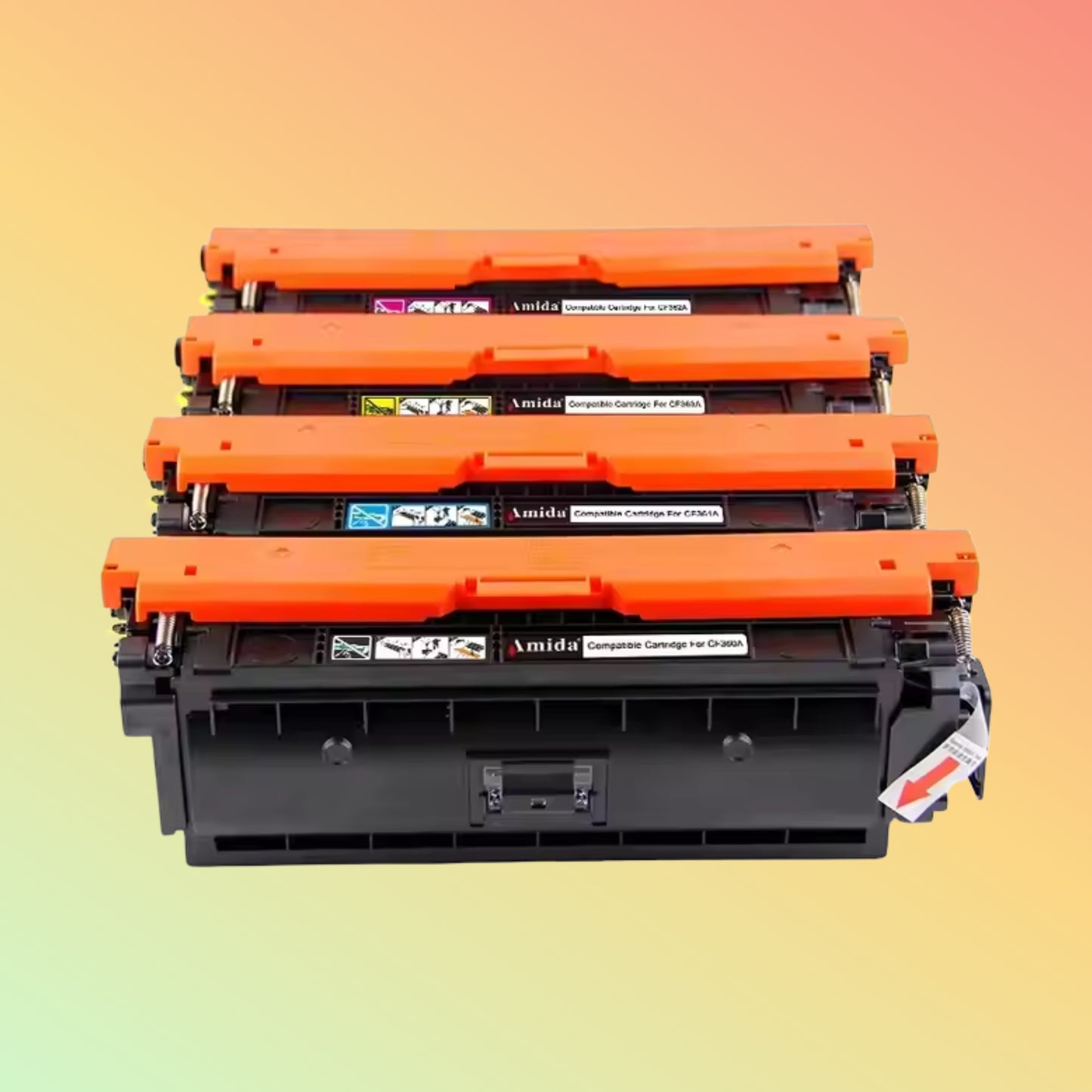 Amida CF210A CF211A CF212A CF213A Color Toner Cartridge Compatible for PRO 200/M251N/276