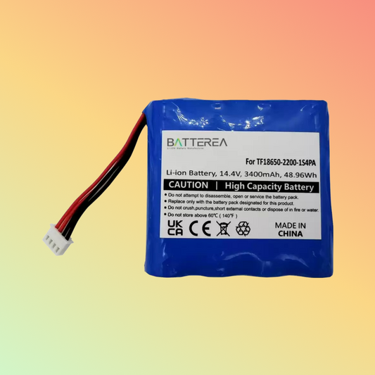 Batterea battery replacement for Marshall Kilburn replaces TF18650-2200-1S4PA 14.4V 3400mAh Li-ion