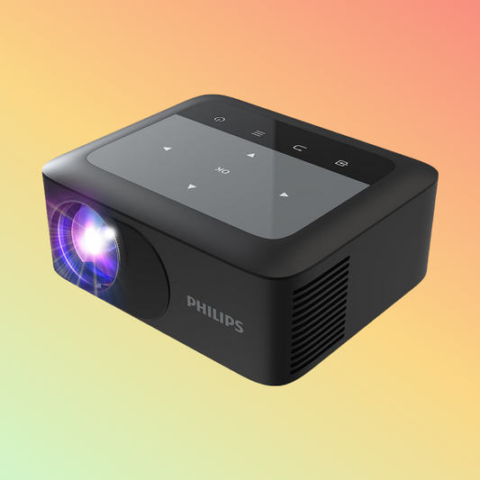 Philips NeoPix N-110 100 Lumens HD Home Projector - Black