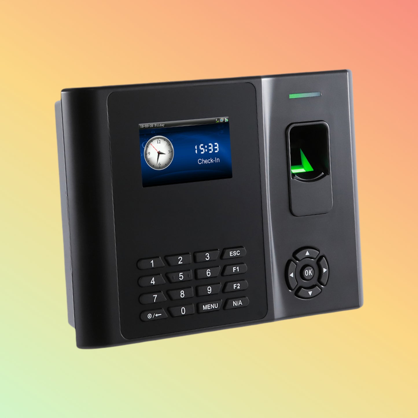 Granding GT200 Palm & Fingerprint Time Attendance with Battery