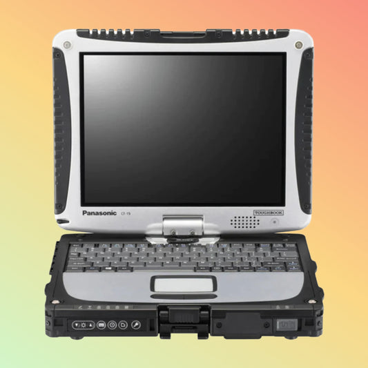Panasonic Toughbook 19, CF-19 MK8, 10.1" Intel Core i5 , dGPS, 4G LTE, Windows 10 Pro, Rubber Backlit Keyboard